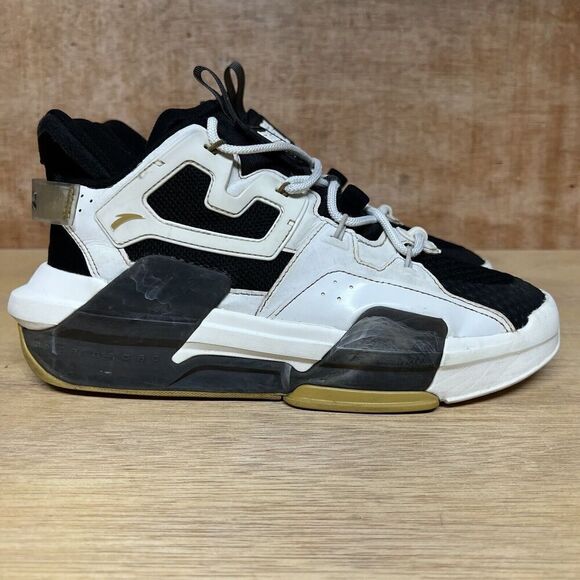 Anta Wang Yibo x Badao 3.0 Men Size 9.5 Shoes White Black Stone Sneakers XO-XB - Picture 1 of 13